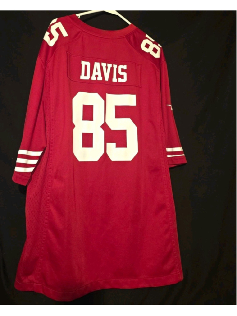 Nike San Francisco 49ers Vernon Davis #85 NFL Red/White Football Jersey XXL